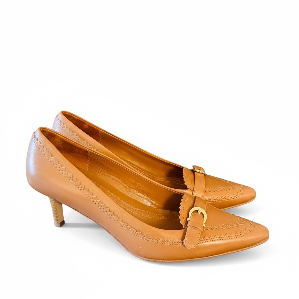 Brooks Brothers Women's Brown Leather Heels